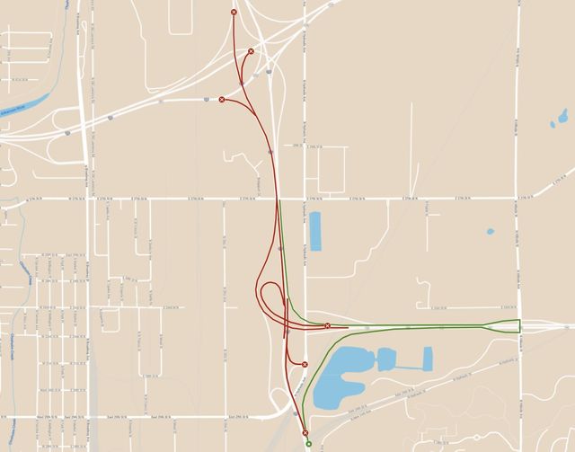 I-135 Closures Sept 2024