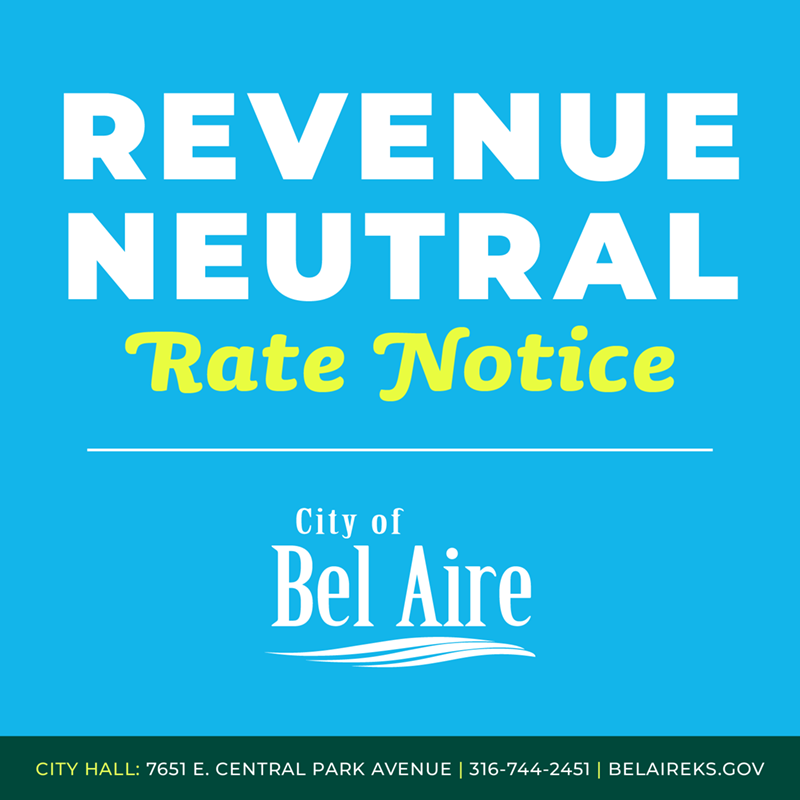 2025 Bel Aire Revenue Neutral Rate and Budget Hearing Notice