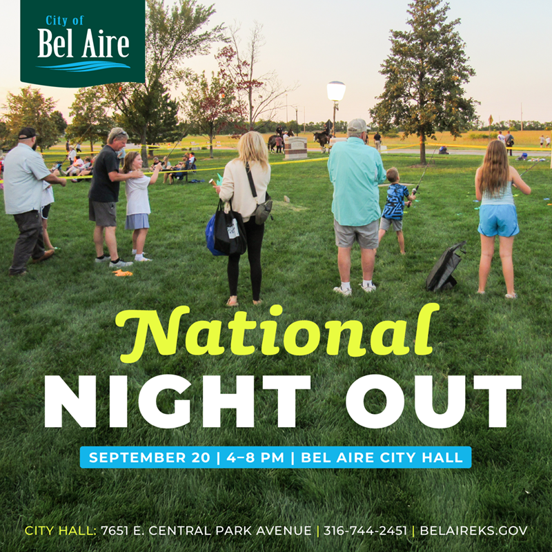 2025 National Night Out City of Bel Aire Police Department