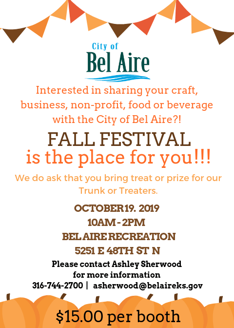 Fall Festival Vendor Flyer 19